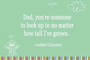 Father's Day Quote Kids