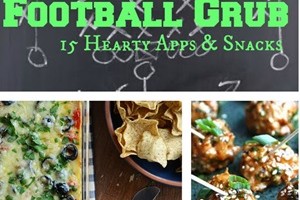 Football Grub - 15 Delicious Apps & Snacks Featured
