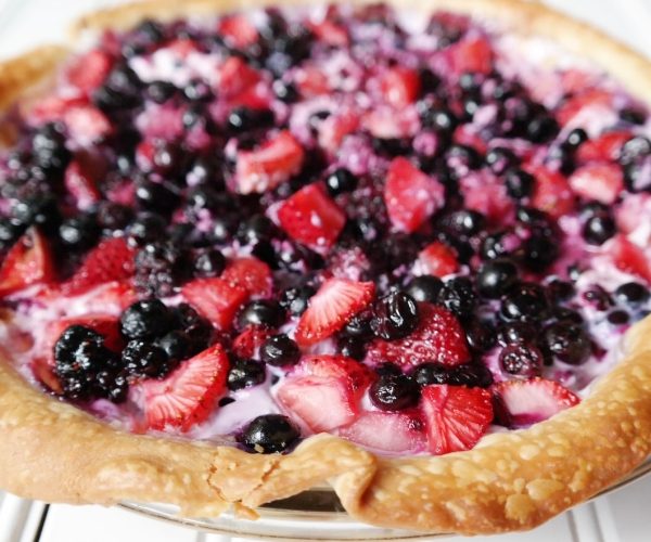 Berries & Cream Pie