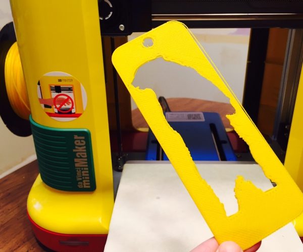 DaVinci 3D Printer Bear Bookmark
