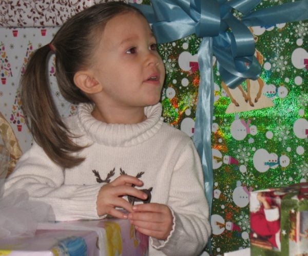 Kora at Christmas