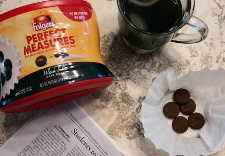 Folgers Perfect Measures Perfect Cup of Coffee
