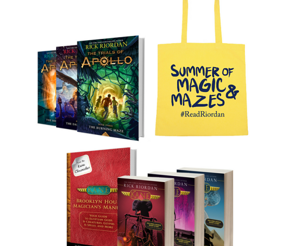 Rick Riordan Summer of Magic & Mazes